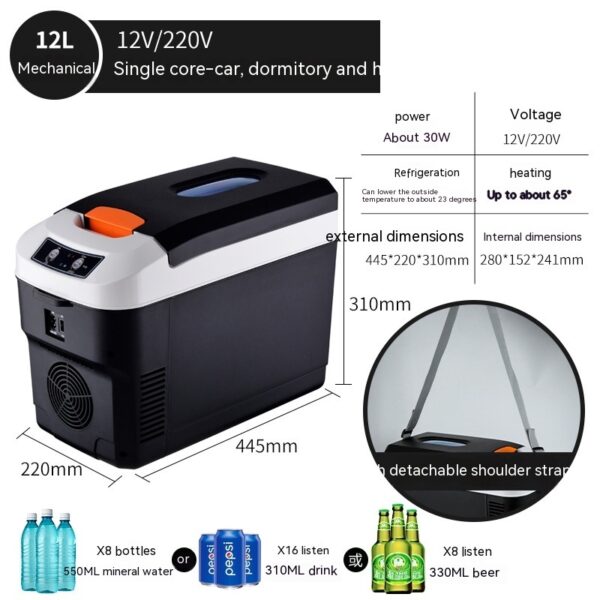 Car Refrigerator Car Dual Use In Car And Home - Image 4