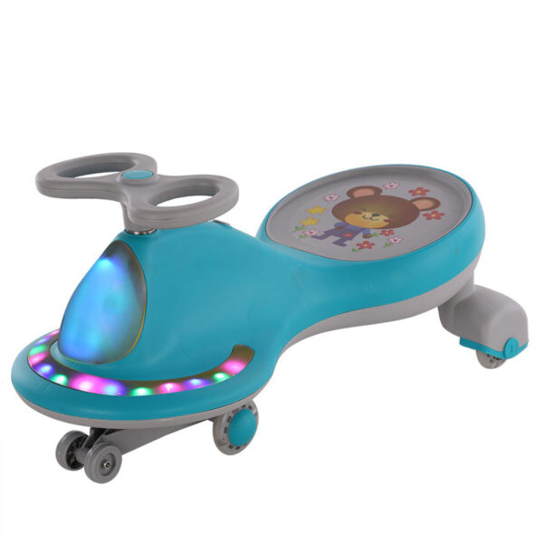 Children's Universal Wheel Anti-Rollover Swing Scooter - Image 6