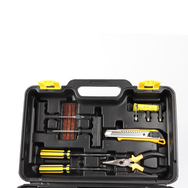 Multifunctional Tire Electric Car Tire Repair kit Tool Box - Image 3