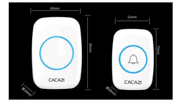 Wireless doorbell home new  long-distance remote control old pager Intelligent exchange doorbell - Image 5