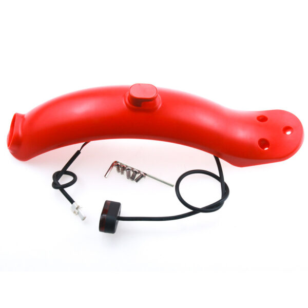 Scooter Duck Tail Rear Fender Hook Rear Tail Light - Image 3