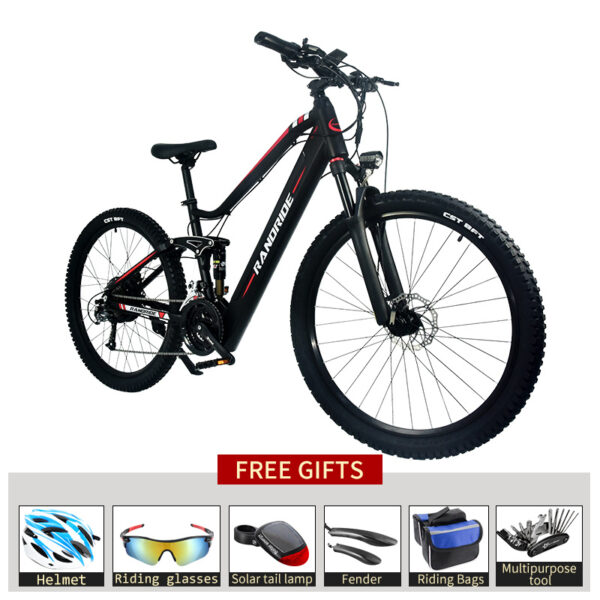 Electric Bike Off-Road Bicycle Aluminum Alloy Electric Mountain - Image 2