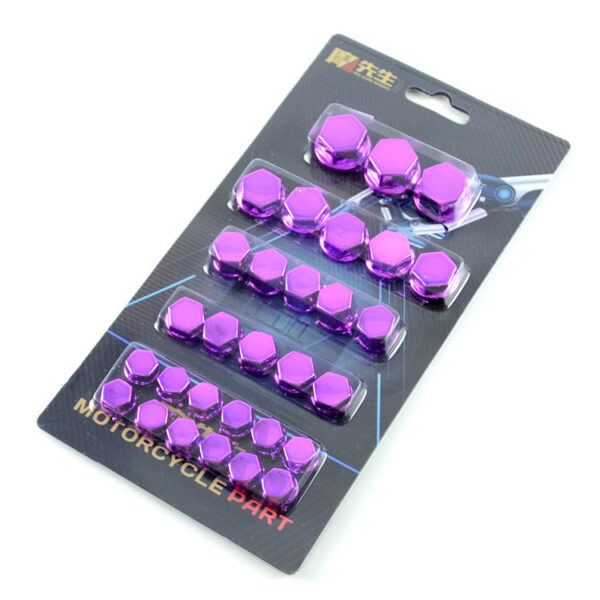 Motorcycle Modification Accessories Head Screw Cover Decoration Scooter Screw Hat - Image 3