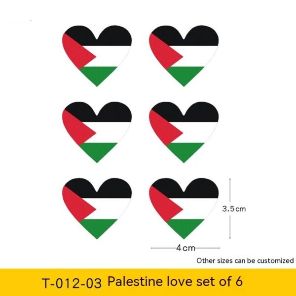 Car Palestinian Flag Decal Sticker - Image 5