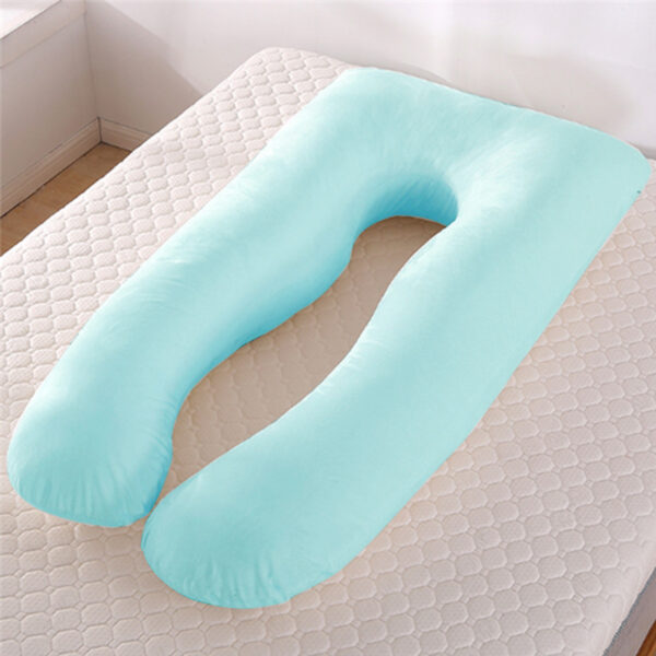 Summer Sleeping Support Pillow For Pregnant Women U Shape Maternity Pillows Pregnancy Ice Silk - Image 2