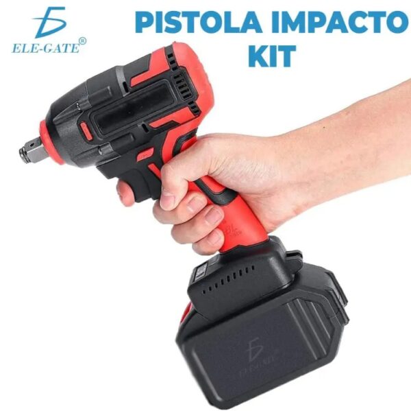 Atverce Cordless Impact Wrench Kit With Battery