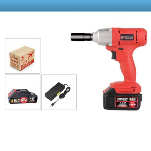 High torque Brushless Electric Wrench Lithium Battery charging - Image 4