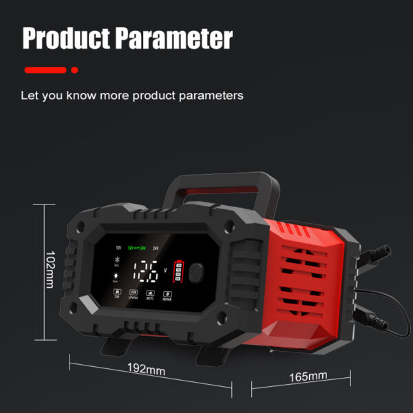 High Power Portable Motorcycle Battery Charger - Image 3