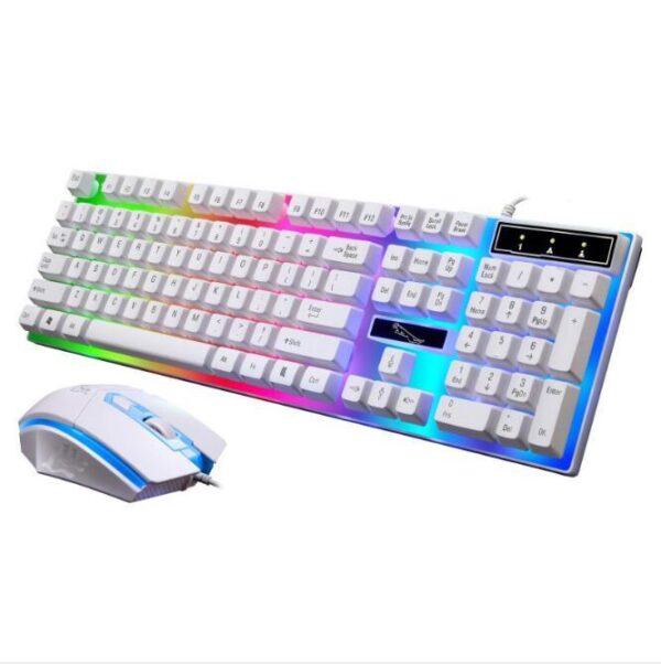 G21 Wired U U Mouse And Keyboard Set Suspended Lighting Mechanical Feel Game Mouse And Keyboard Set - Image 8