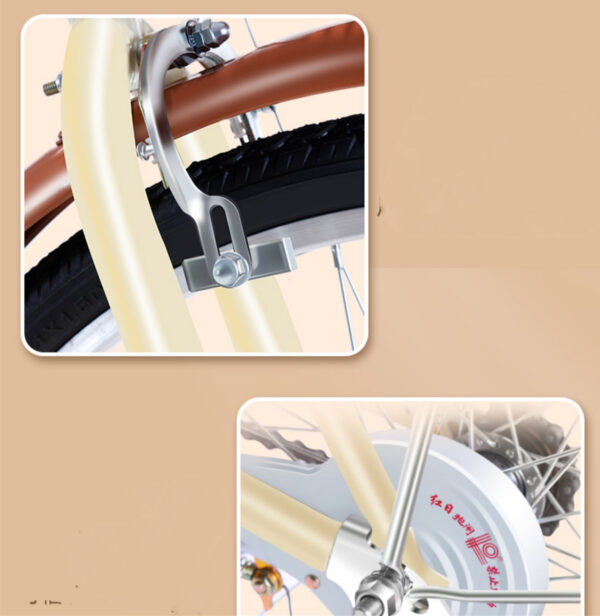 Commuter Portable Solid Tire Bicycle - Image 4