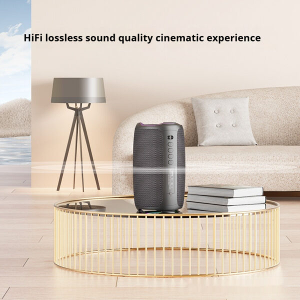 Portable Bluetooth Speaker Home Microphone Wireless Karaoke Speaker - Image 5