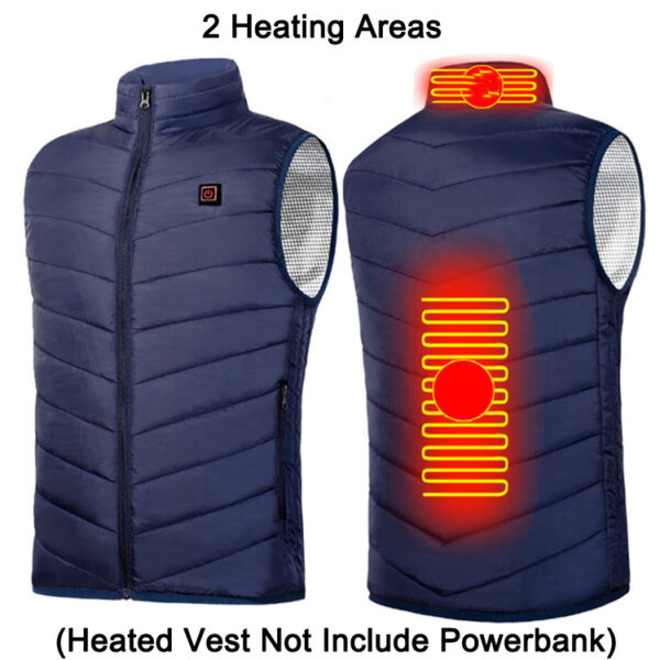 Winter USB Heating Jacket Men's And Women's Fashion Hunting Warm Clothing - Image 6