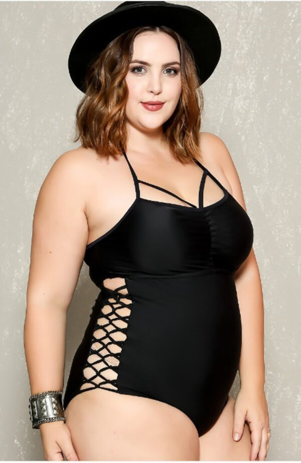 Plus size one-piece swimsuit - Image 2