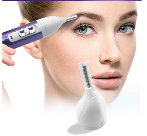 Portable Electric Razor For Women Body Nose Hair Trimmer Face Shavers Eyebrow Legs Armpit Bikini Hair Remover Women Epilator - Image 5