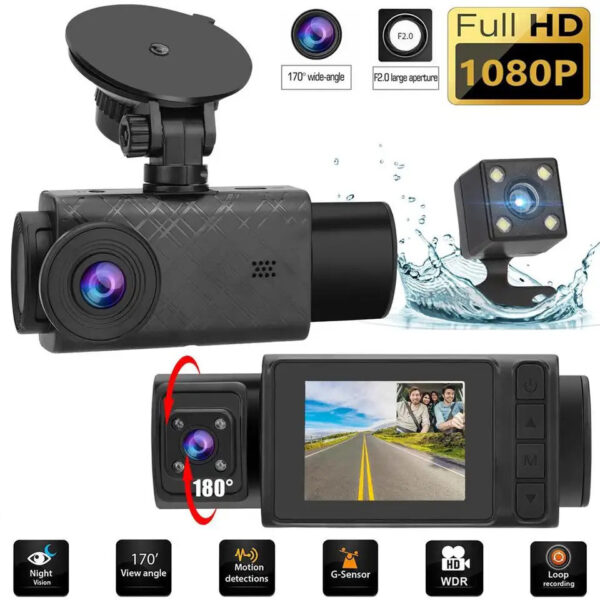 Dashcam 2 Inch Screen 1080P - Image 4