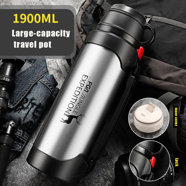 Car Portable Large Insulated Water Bottle - Image 3