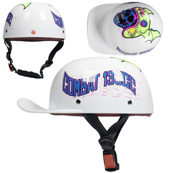 Motor Car Half Helmet Scooter Scoop Helmet  Helmet - Image 3