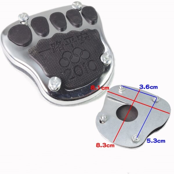 Men's Motorcycle Scooter Brake Pedal Skid Plate - Image 2