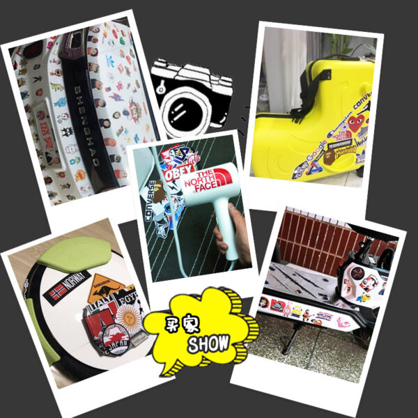 Diy Decorative Luggage Scooter Notebook Stationery Stickers - Image 5