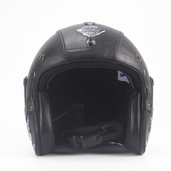Retro 34 Motorcycle Helmet - Image 4