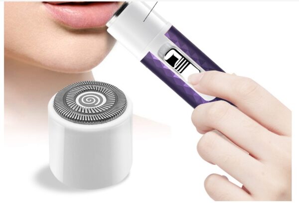 Portable Electric Razor For Women Body Nose Hair Trimmer Face Shavers Eyebrow Legs Armpit Bikini Hair Remover Women Epilator - Image 9