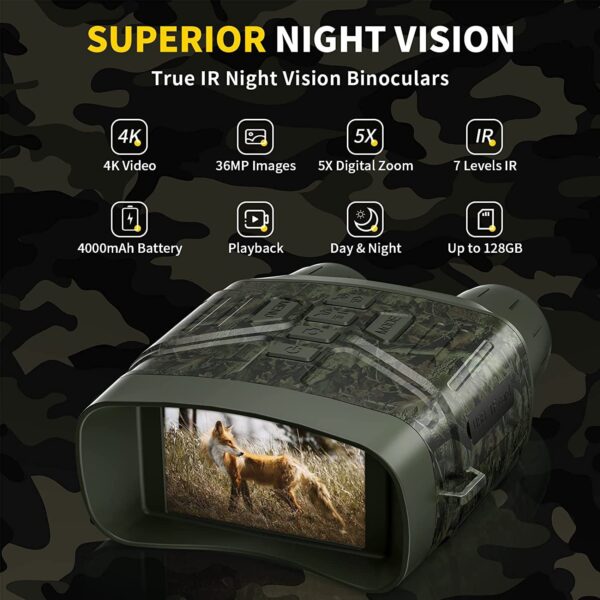 Ultra Clear 4K 36MP Night Vision Instrument - Image 7