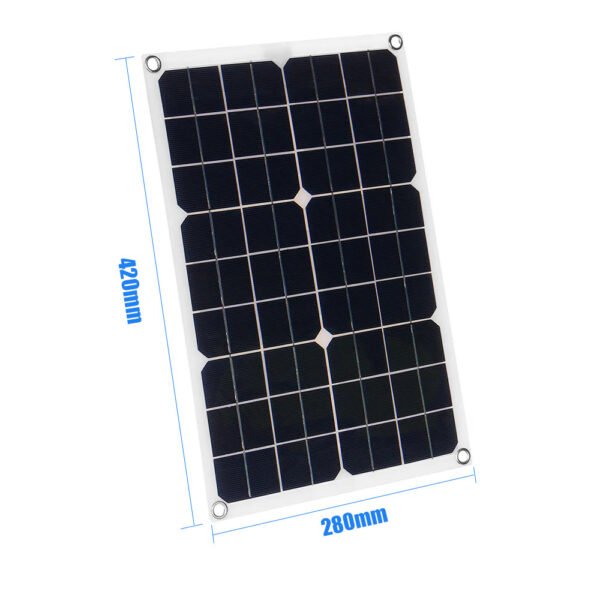 Dual-output Solar Panel For Car Battery Charging - Image 3