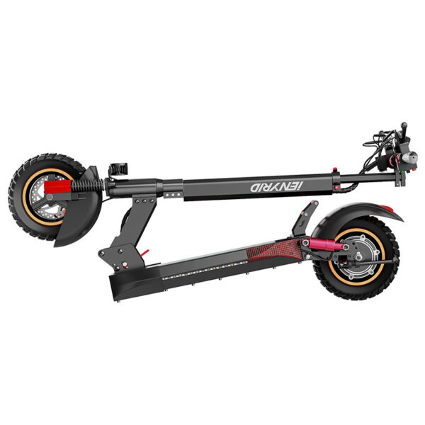 Double Shock Absorber Scooter Scooter Portable Folding - Image 3