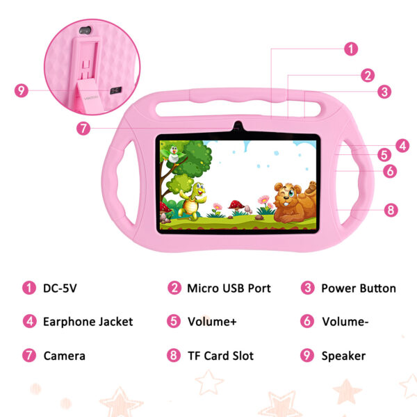 7 Inch Children's Tablet Pc Smart Tutoring Machine - Image 8