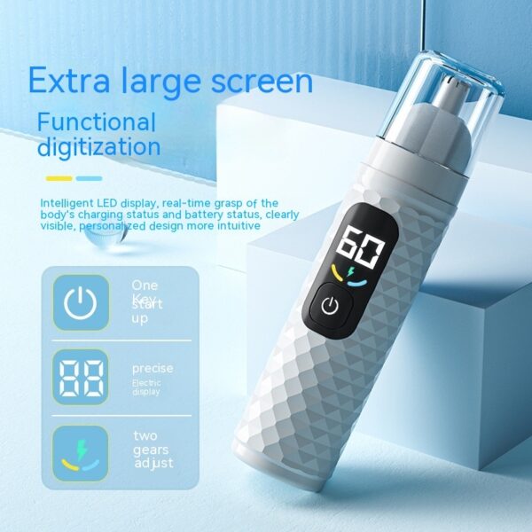 Electric Nose Hair Trimmer Men's Rechargeable Nose Cleaning - Image 6