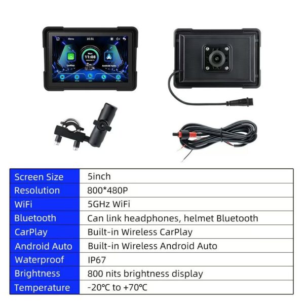 Portable Vehicle Motorcycle Driving Recorder - Image 7