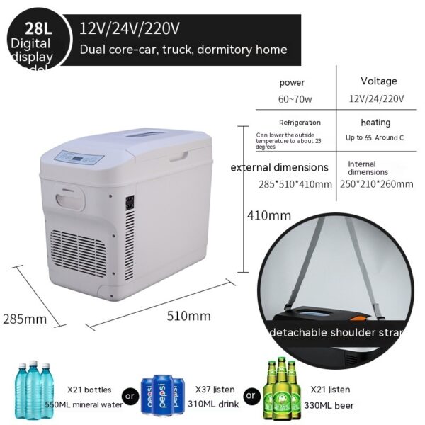 Car Refrigerator Car Dual Use In Car And Home - Image 5