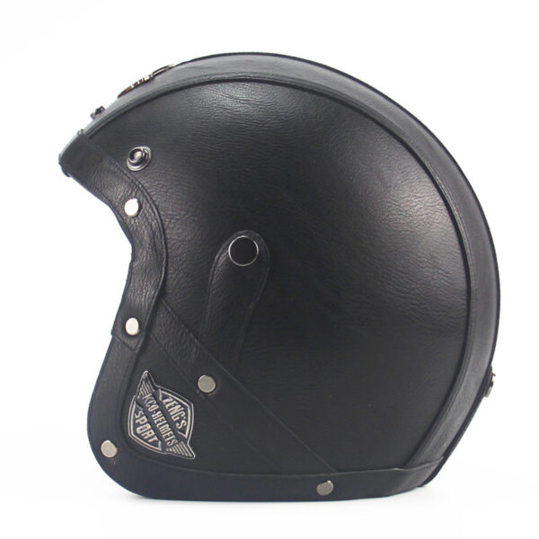 Retro 34 Motorcycle Helmet - Image 3
