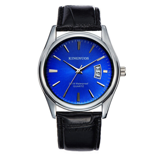 New Men's Single Calendar Waterproof Steel Band Watch - Image 7