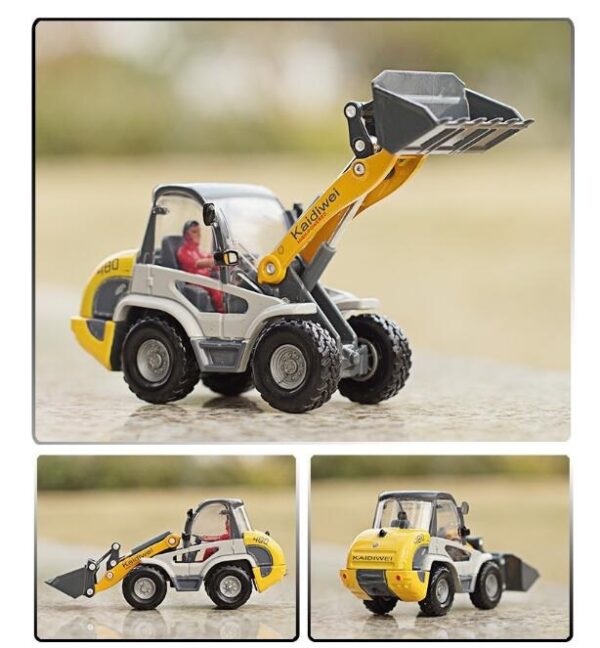 Alloy Car 1 50 Forklift Loader Bulldozer Engineering Car Car Model Children's Toys - Image 6