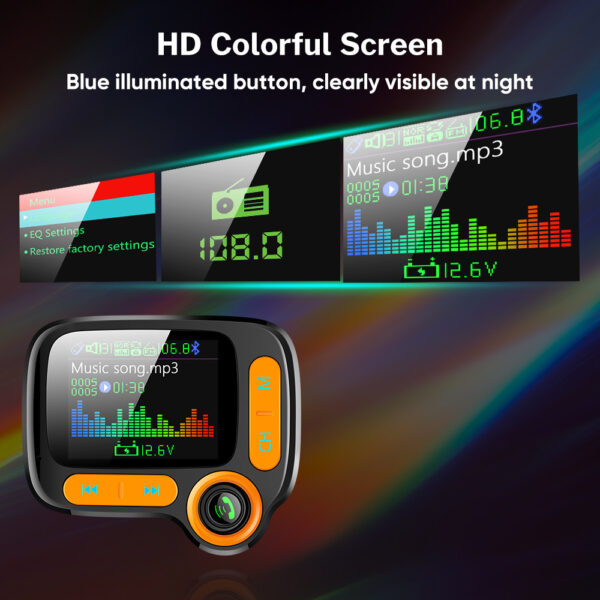 Car Bluetooth Multi-Function Player With Large Color Screen - Image 2