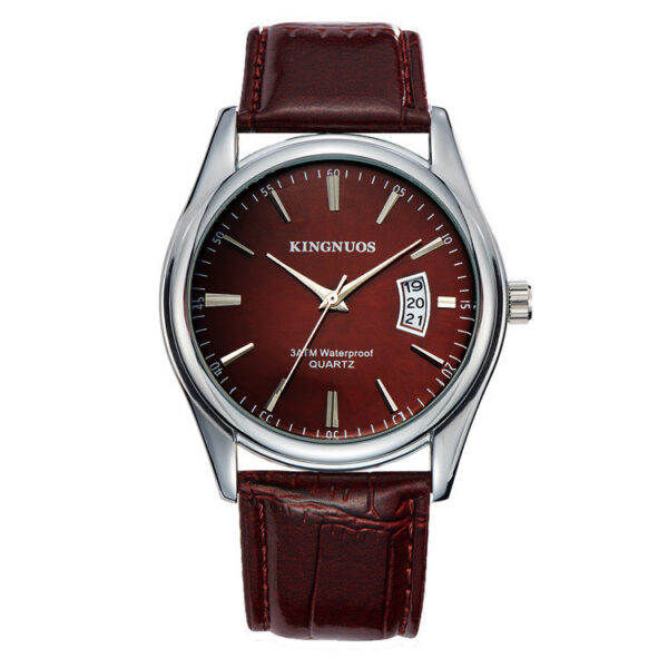 New Men's Single Calendar Waterproof Steel Band Watch - Image 8