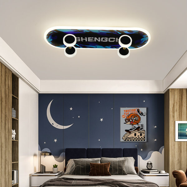 Ceiling Scooter Smart Colorful Bedroom Light - Image 7