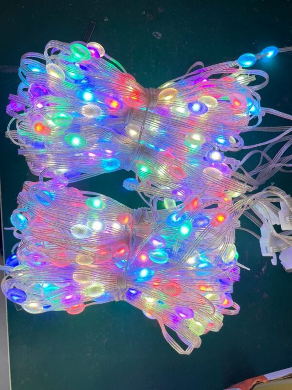 Smart LED RGB Curtain String Lights Bluetooth APP Control Christmas Fairy Light Garland DIY Picture Display Party Wedding Decor - Image 4