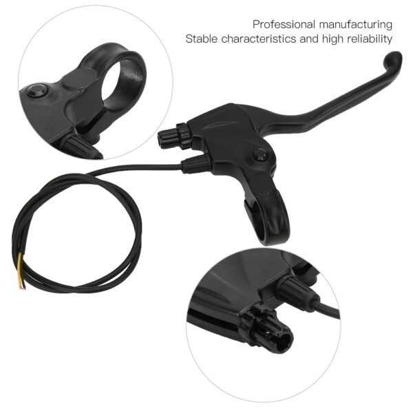 Aluminium Alloy Professional Power Failure Hand Brake Lever Accessory for Electric Scooter Bicycles - Image 3