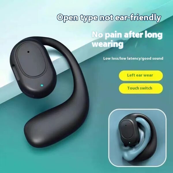 Business Wireless Headset Ear-mounted Non In-ear Smart Digital Display - Image 7