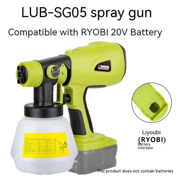 Compressed Air Gun 18V Lithium Battery For Electric Tools - Image 2