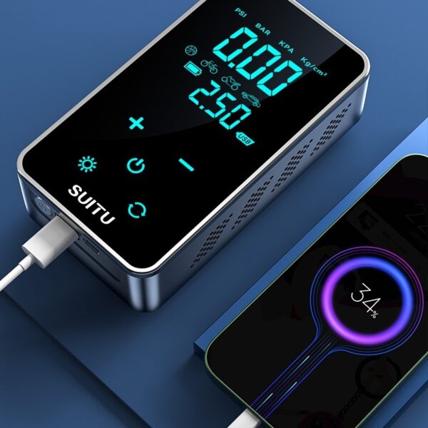 Car Wireless Air Portable Tire Pressure - Image 6