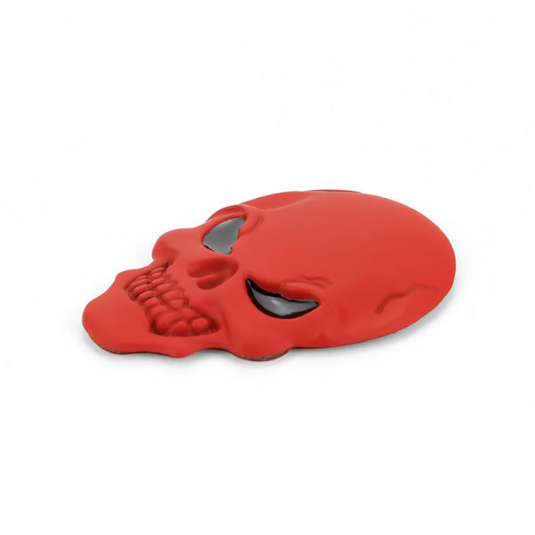 Car Metal Skull Sticker Body Sticker Red Eye Ghost Head - Image 8