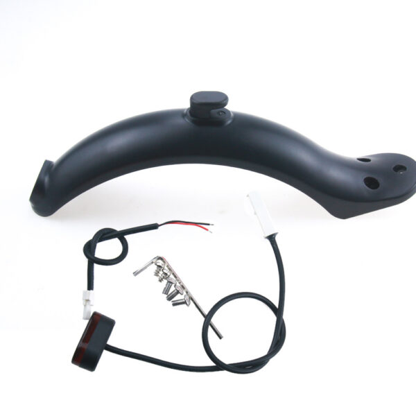 Scooter Duck Tail Rear Fender Hook Rear Tail Light - Image 8