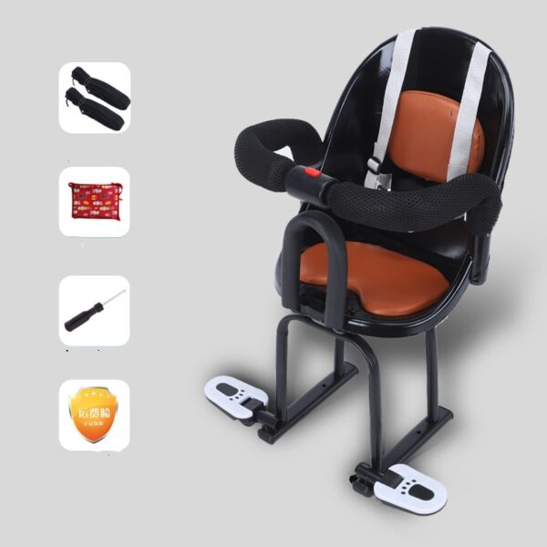 Front Baby Battery Scooter Safety Front Seat - Image 3