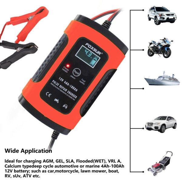 Car and motorcycle UPS battery charger - Image 4