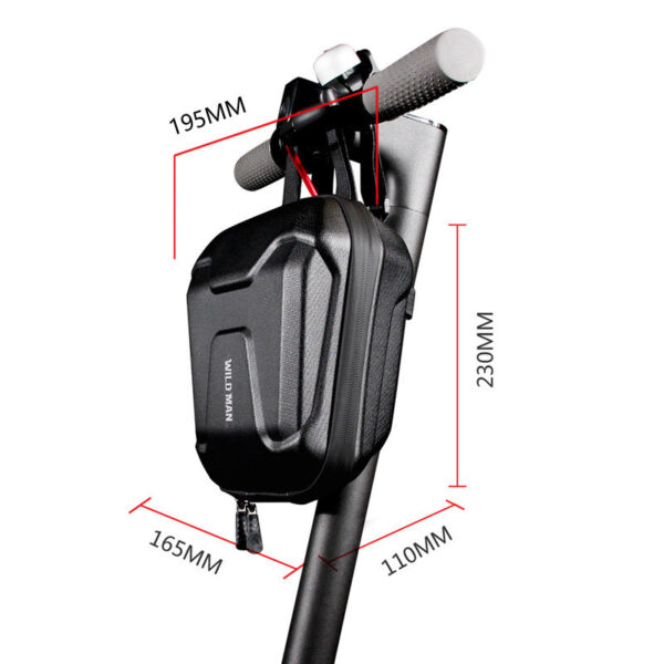 Scooter Front Bag for Xiaomi M365 Scooter Accessories Universal Electric Scooter Bag 3 4 5L Waterproof Front Storage Hanging Bag - Image 4