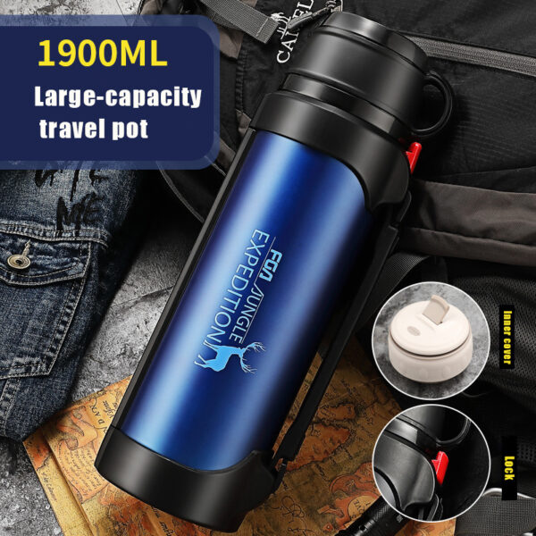 Car Portable Large Insulated Water Bottle - Image 8
