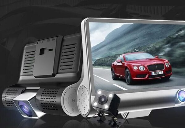 1080P High-definition Three-record Driving Recorder - Image 5